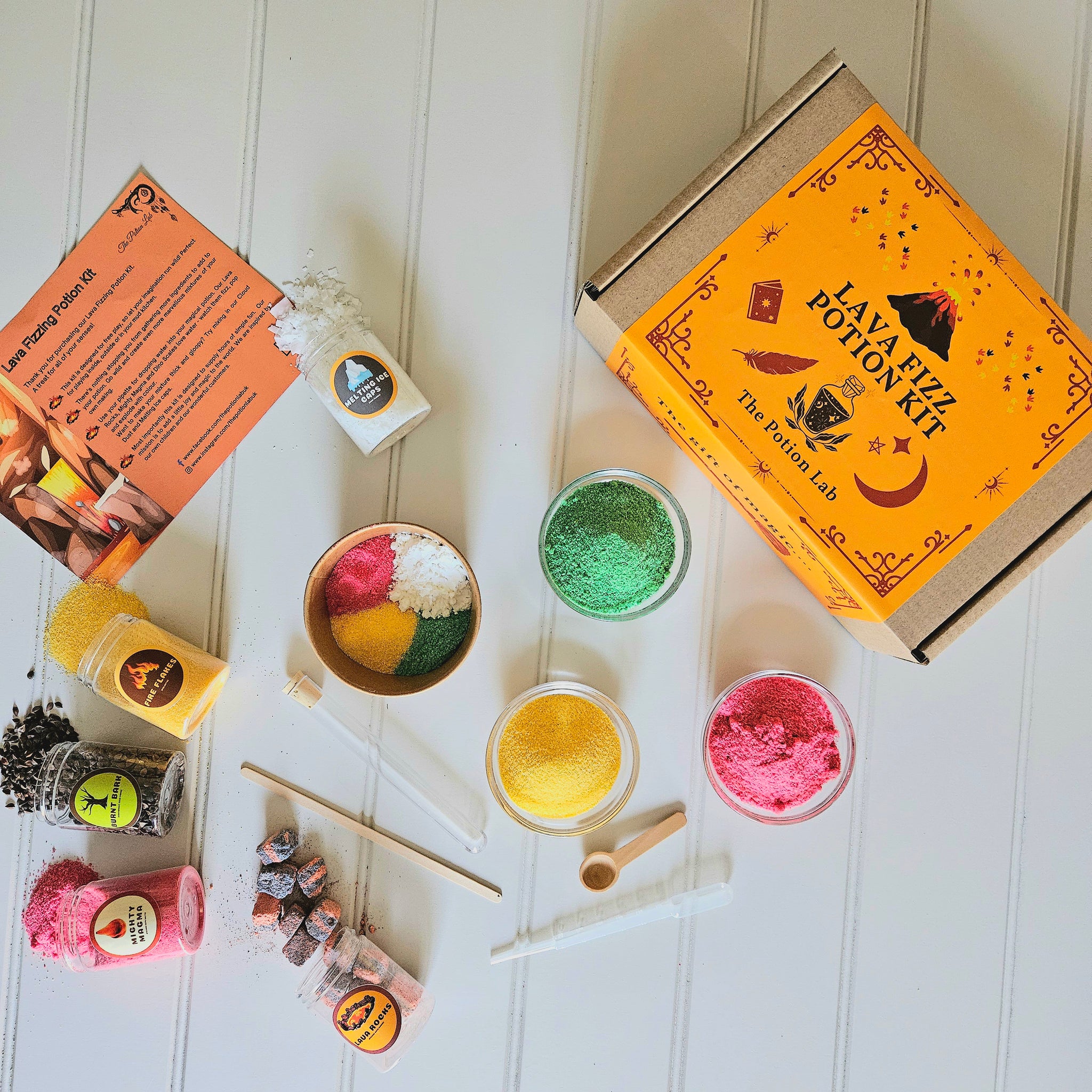 Volcano Fizzing Potion Kit – The Potion Lab UK